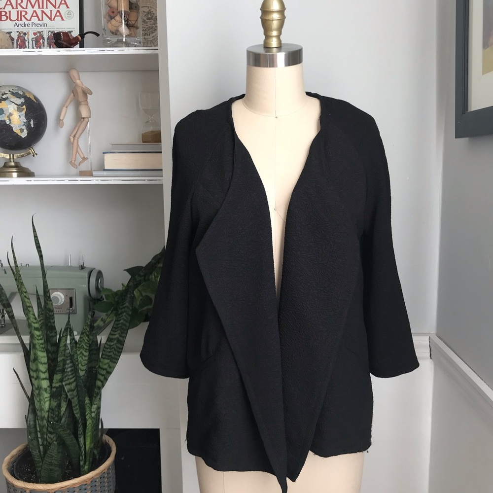 M&S Collection • Unstructured Drape Jacket - Picture 2 of 8